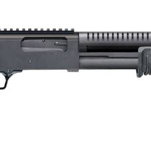 MOSSBERG 590R 12/18.5 6+1 BLK BREACHER