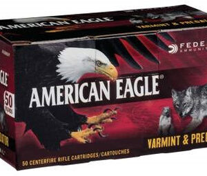 Federal 6.5mm Grendel Ammunition American Eagle AE65GDL90VP 90 Grain Jacketed Hollow Point 50 rounds