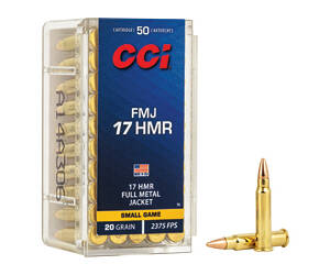 CCI 17HMR 20GR FMJ 50/2000