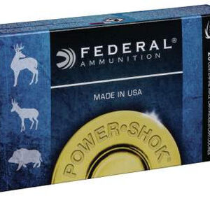 Federal 300 WSM Ammunition Power-Shok 300WSM180LFA 180 Grain Copper Hollow Point 20 Rounds