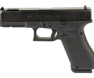 Glock 17C (V) 9mm pistol in matte black with 4.49-inch barrel