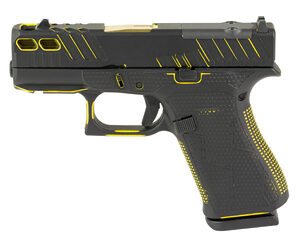 GLOCK 43X MOS 9mm pistol, Cerakote finish, 3.41-inch barrel, 10rd, fixed sights