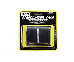 HKS DOUBLE POUCH BLACK CORDURA
