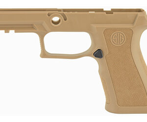 Sig Sauer P320 X-Series Carry medium grip module in coyote tan polymer