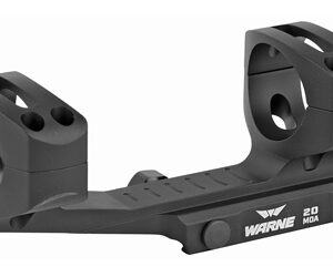 WARNE 20MOA EXTND SKELETON 30MM BLK