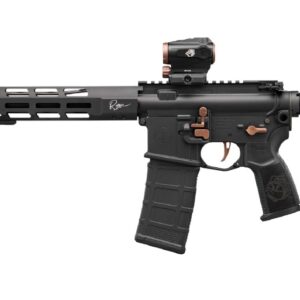 Sig Sauer M400 ROSE 5.56 NATO 16in with ROMEO5 Gen II and rose gold accents