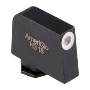 0.350''X0.125'' GREEN W/WHITE OUTLINE SIGHT FOR GLOCK~