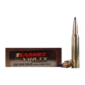 338 WINCHESTER MAGNUM 210GR TTSX BOAT TAIL 20/BOX