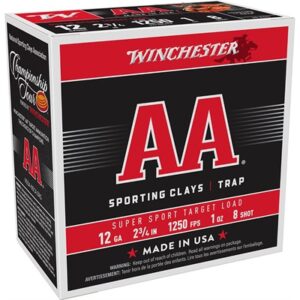 AA 12 GAUGE 2-3/4'' 1OZ #8 SHOT 1250 FPS 250/CASE