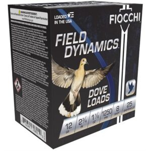 DOVE & QUAIL 12 GAUGE 2-3/4'' 1-1/8OZ #8 SHOT 25/BOX