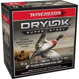 DRYLOK SUPER STEEL MAG 12GA 2.75'' 1-1/4OZ #4 SHOT 25/BOX