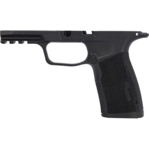 Sig Sauer P365-XMACRO black polymer grip module with interchangeable S/M/L backstraps