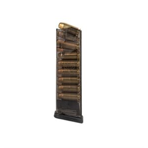 MAG 16-RD .40 S&W FOR GLOCK 22, 23, 24, 27, 35 CARBON SMOKE