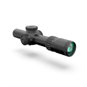 WARHORSE 1-6X24MM FFP ILLUMINATED RED DRAGOON MIL BLACK