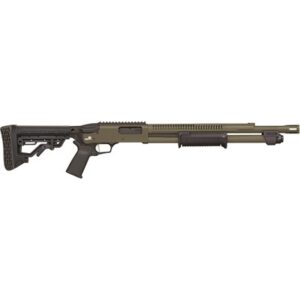 590R 12 GAUGE 18.5'' BBL 7 ROUND BLACK W/PICATINNY RAIL ODG