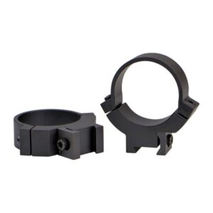 30MM HIGH (1.115'') DOVETAIL RINGS, BLACK