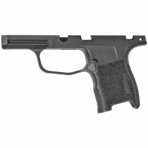 Sig Sauer P365 black polymer grip module with manual safety