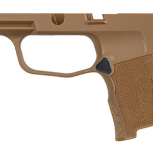 Sig Sauer P365 coyote tan polymer grip module with manual safety