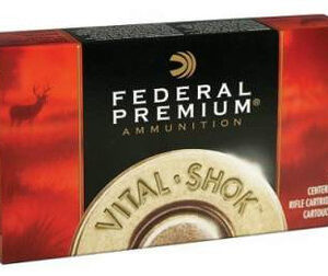 Federal 300 Win Mag Ammunition Vital-Shok P300WTC1 180 Grain Trophy Copper 20 Rounds