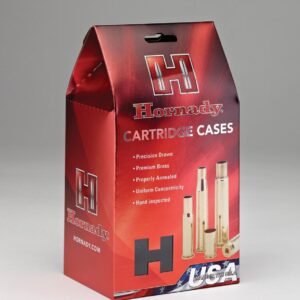 Hornady Unprimed Brass Rifle Cartridge Cases 6mm Creedmoor 50/ct