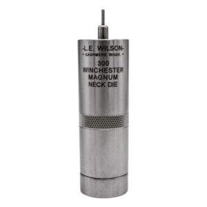 Wilson Stainless Neck Sizing Die Interchangeable Bushing Type 6.5 PRC Bushing Sold Separately