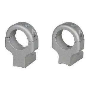 DNZ  Game Reaper 2   2-Piece Scope Mount (2 Screws) - Browning A-Bolt Sako A7 Steyr Long & Short Action - 1" High Silver
