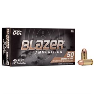 45 AUTO 230GR FULL METAL JACKET ROUND NOSE 50/BOX