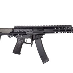 Wraithworks WARSCORP9 Side-Charging AR Pistol - Black | 9mm | 8.5" Barrel | 7" M-LOK Rail | SB Tactical HBPDW Brace | Accepts Scorpion Mags